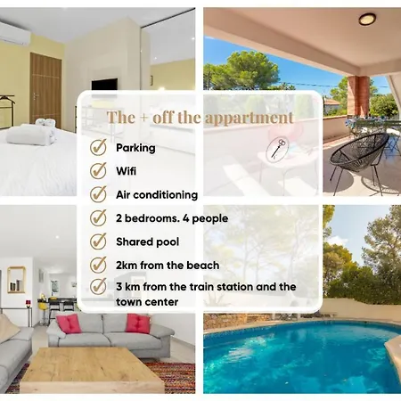 Appt 4 Etoiles -2 - Piscine - Wifi - Clim Saint-Raphaël