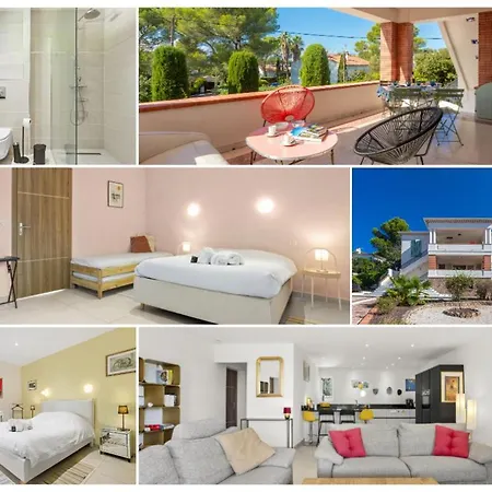 Appt 4 Etoiles -2 - Piscine - Wifi - Clim * Saint-Raphaël
