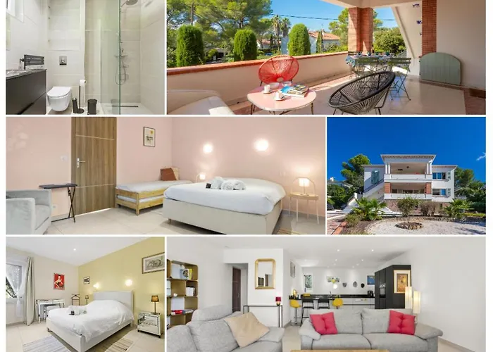 Appt 4 Etoiles -2 - Piscine - Wifi - Clim * Saint-Raphaël